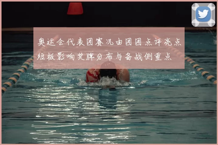 奥运会代表团赛况由团团点评亮点短板影响奖牌分布与备战侧重点